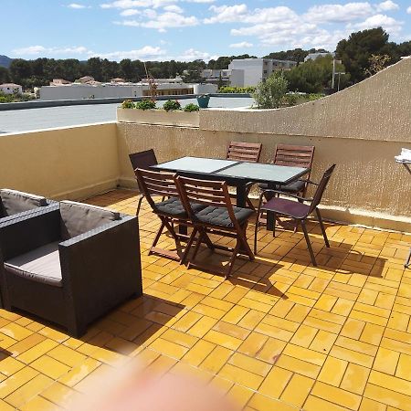 Ferienwohnung Grand T2 Vue Mer La Ciotat Exterior foto